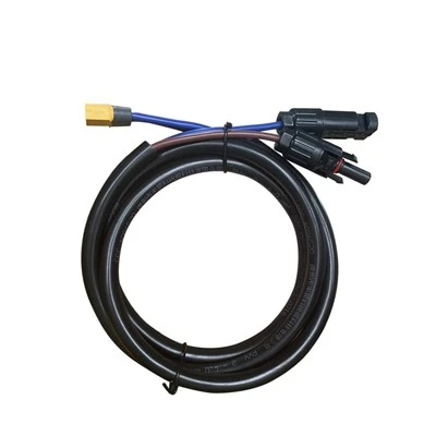 Solpanel Adapter Kabel Mobil Strömkabel MC4 Till XT60